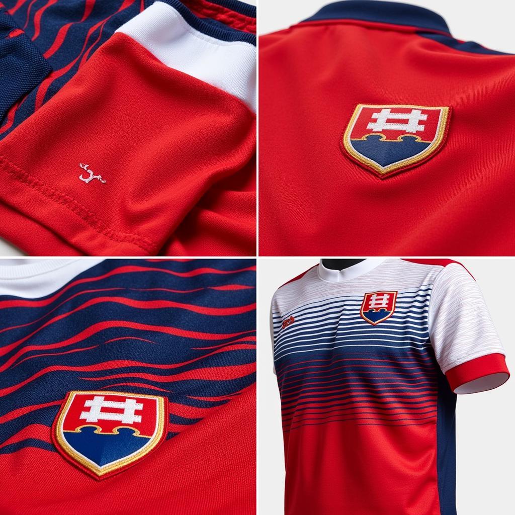 Slovakia Jersey Design Details