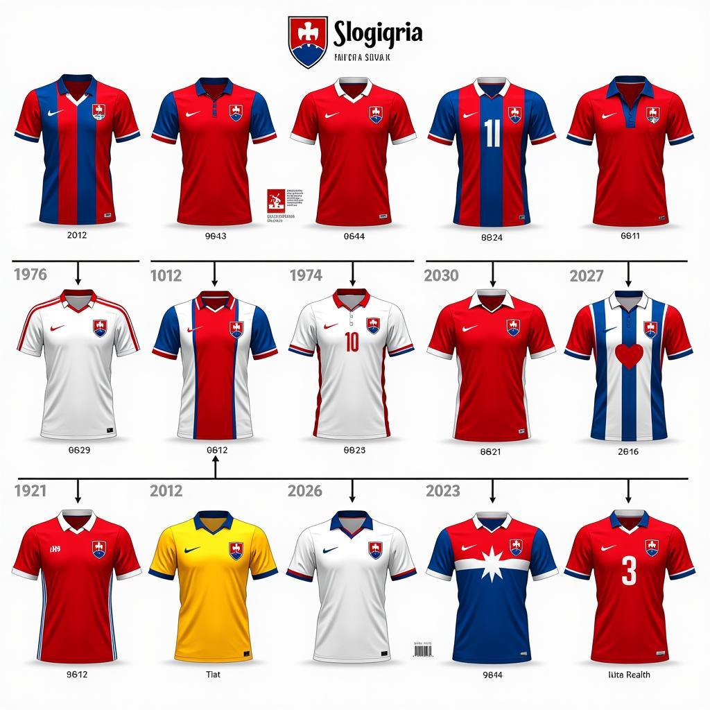 Evolution of Slovakia National Team Kit Through the Years