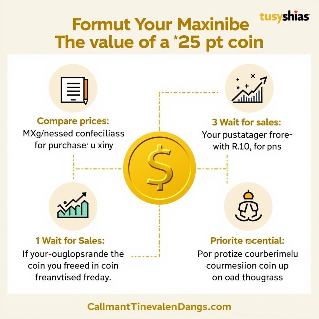 Tips for maximizing the value of your 25 pt. coin