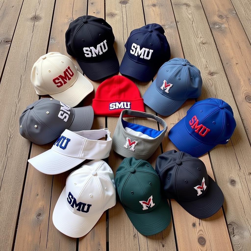 SMU Mustangs Hat Collection