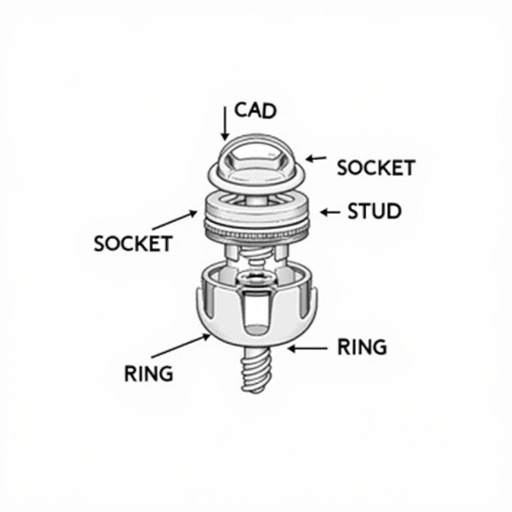 Snap Button Anatomy