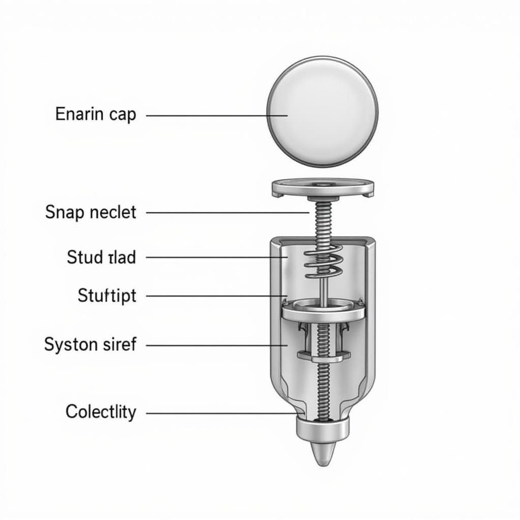 Internal Components of a Snap Button