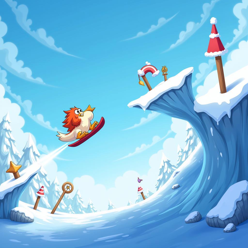 Snowbird Challenge Gameplay Screenshot