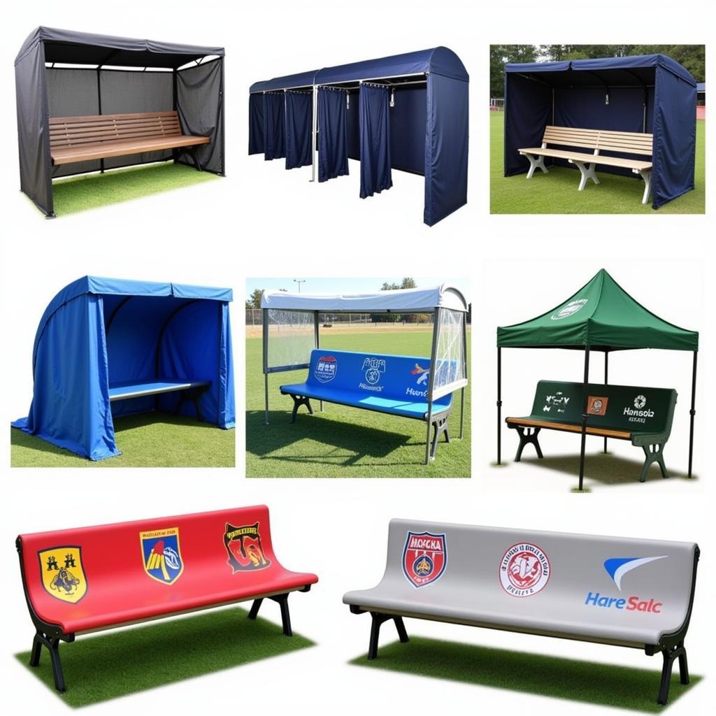 Various Types of Soccer Bench Covers