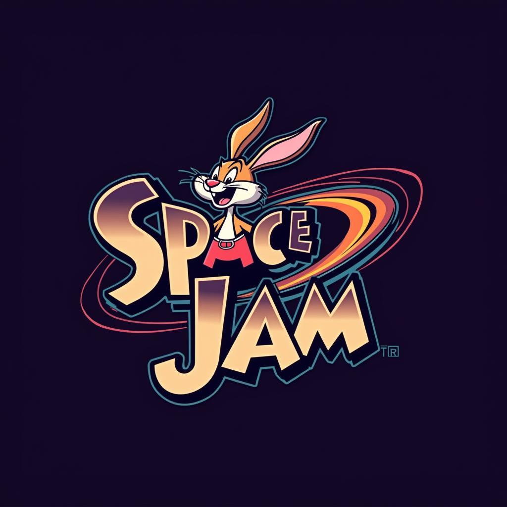 Space Jam logo in SVG format