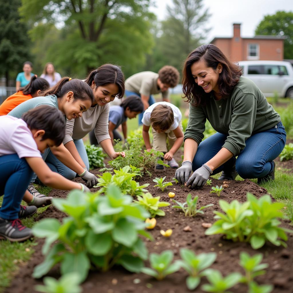 Springfield Community Garden Volunteers