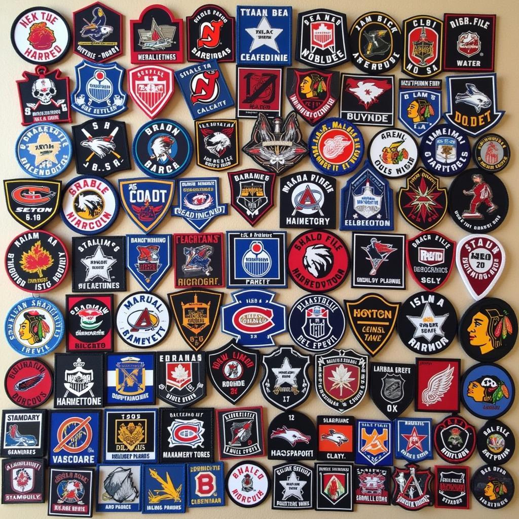 Complete Collection of Stadium Series Patches