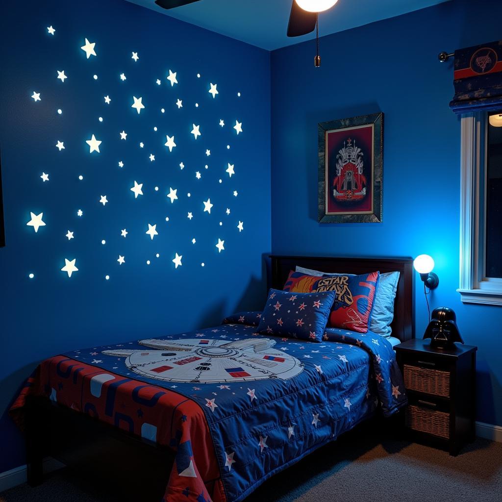 Star Wars themed kids bedroom