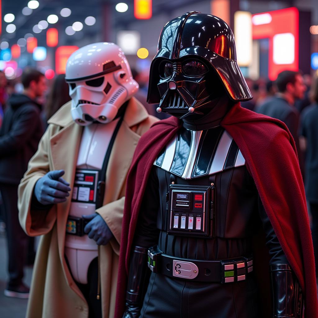 Star Wars Fans Cosplaying at Celebration