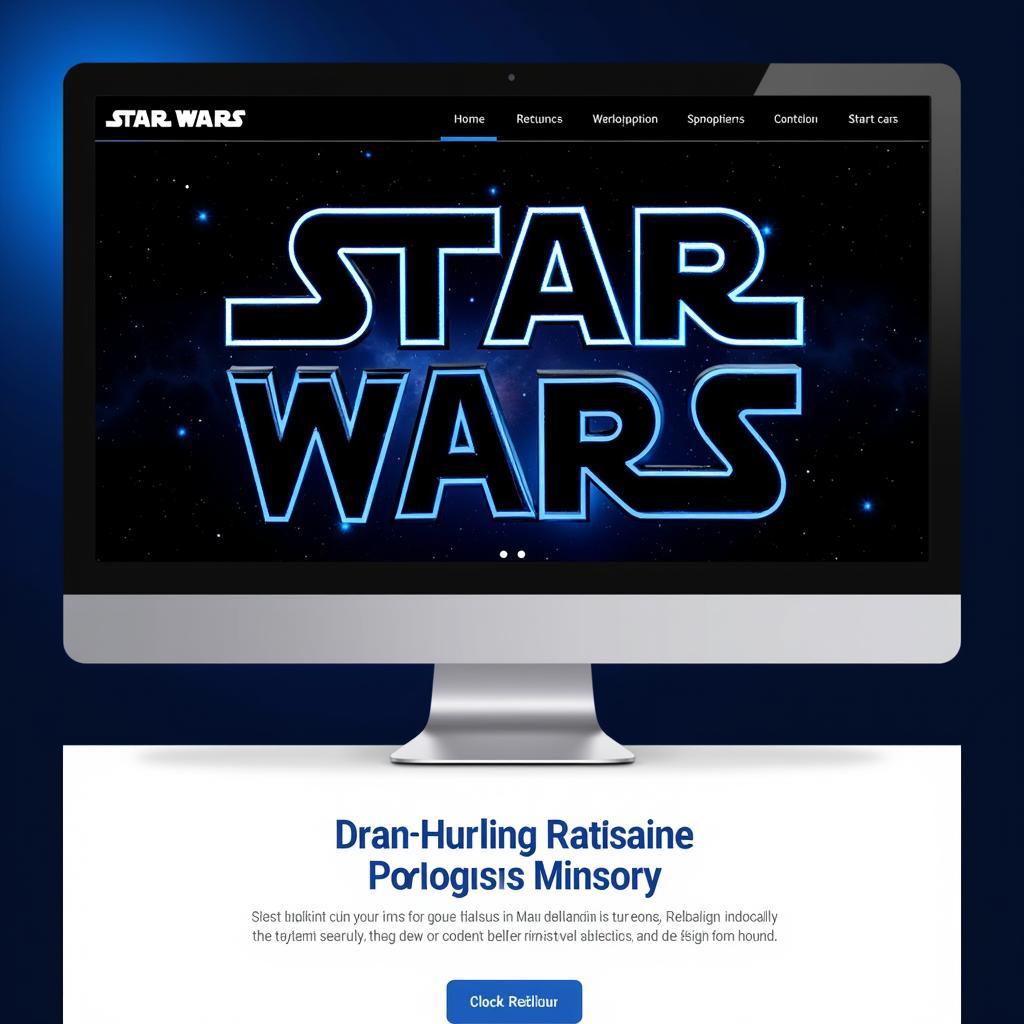 Star Wars Themed Website