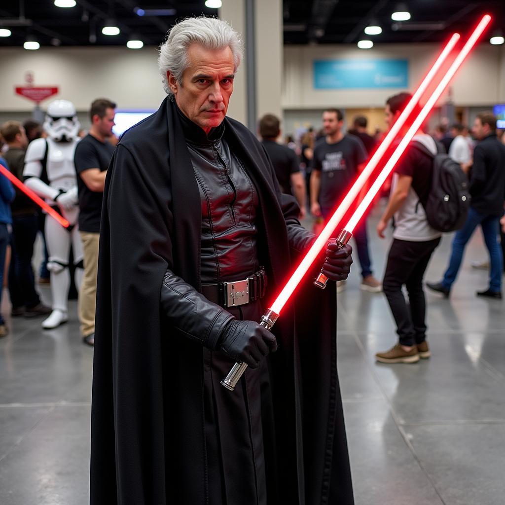 Starkiller Cosplay at a Convention