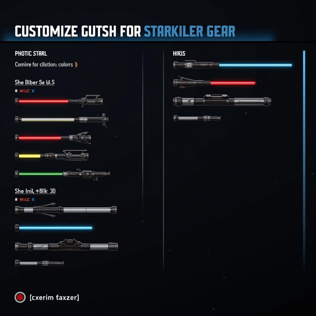 Customizing Starkiller's Gear in-Game