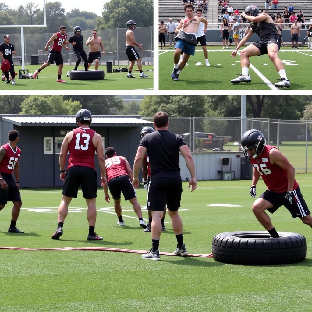 State Lineman Challenge Training Drills