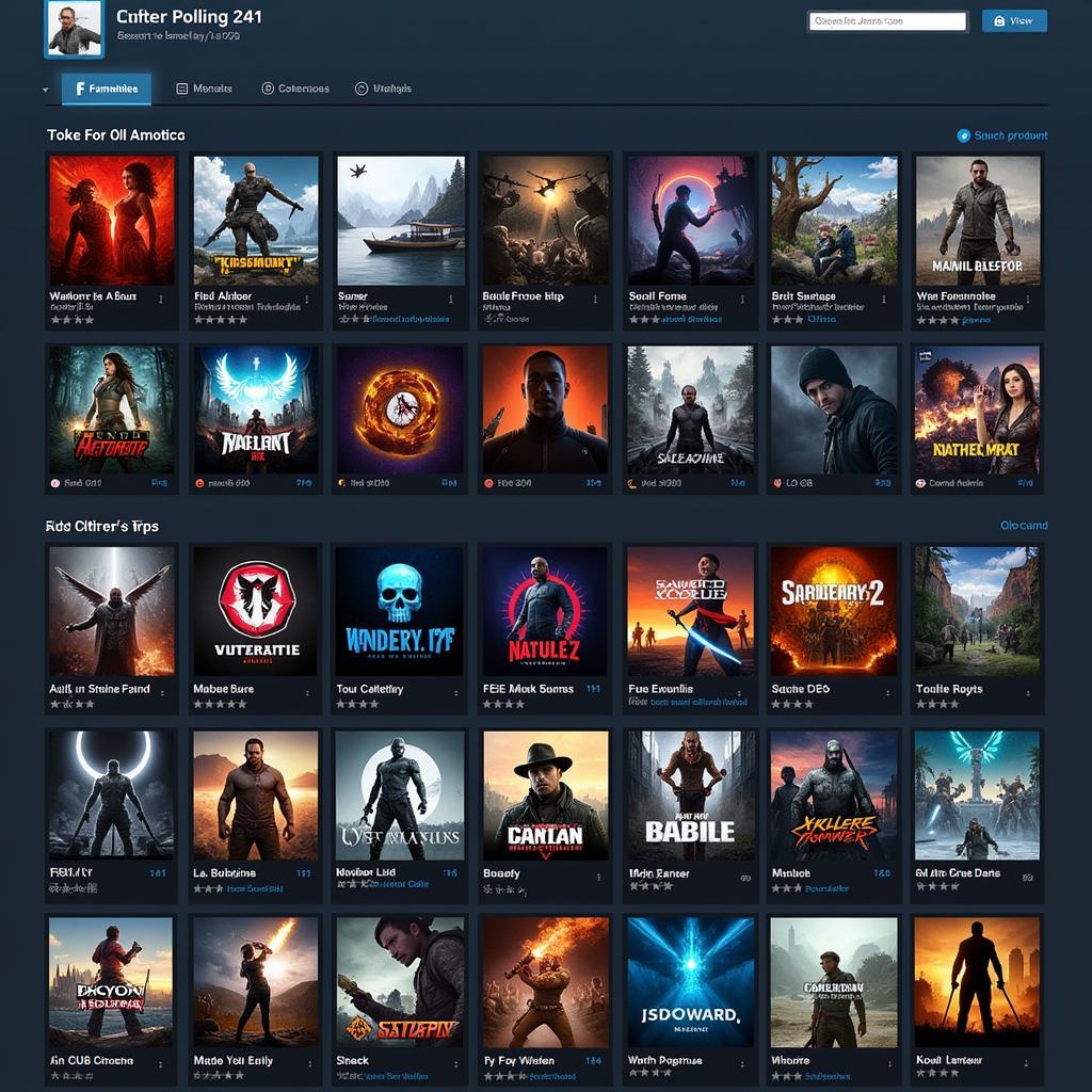 Steam Game Library