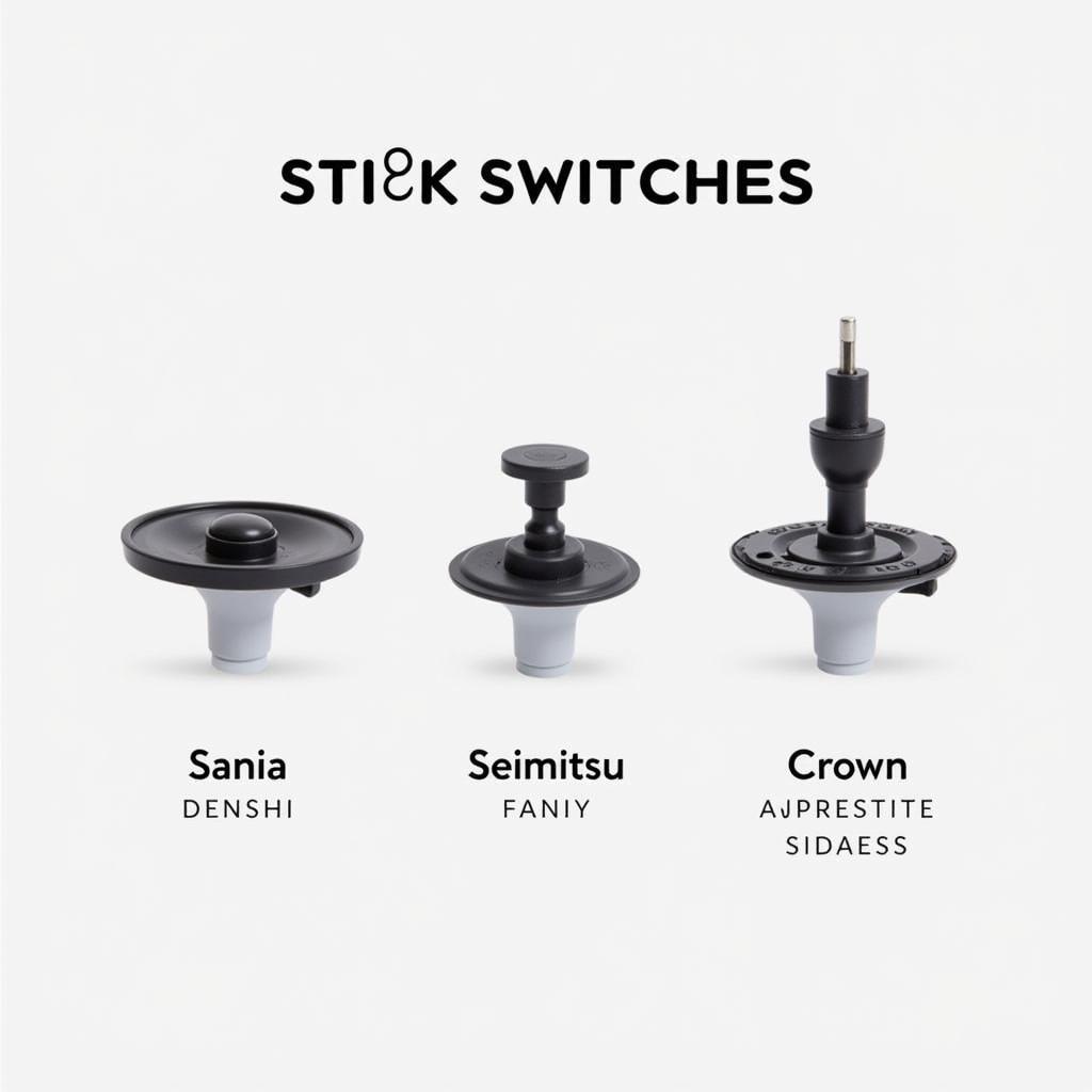 Types of Stick Switches