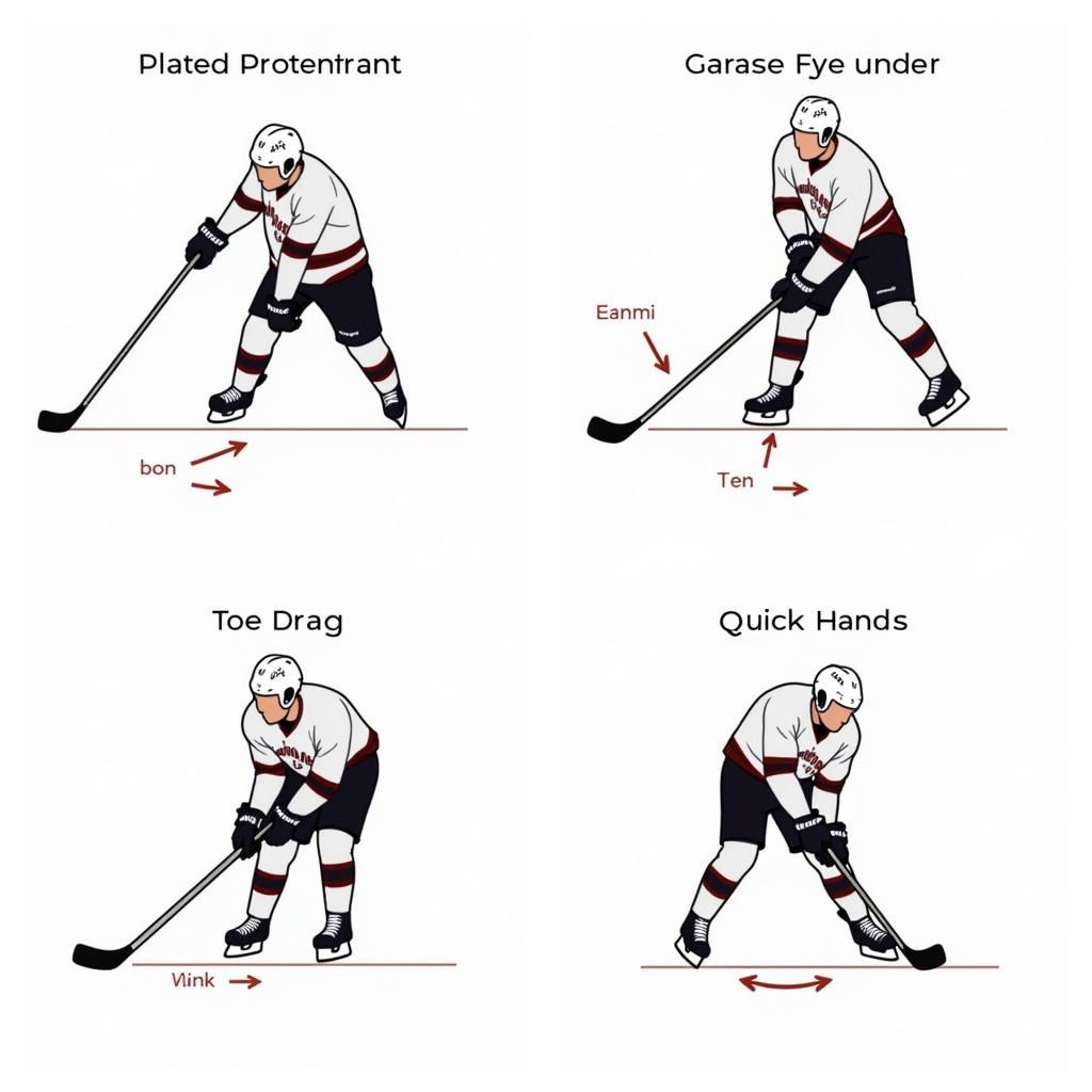 Hockey Stickhandling Drills