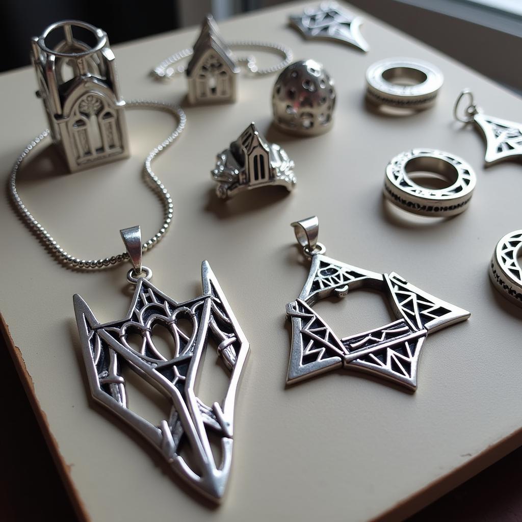 Strasbourg Cathedral Inspired Silver Jewelry