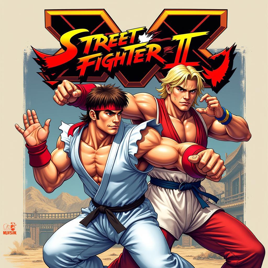 Street Fighter II Poster