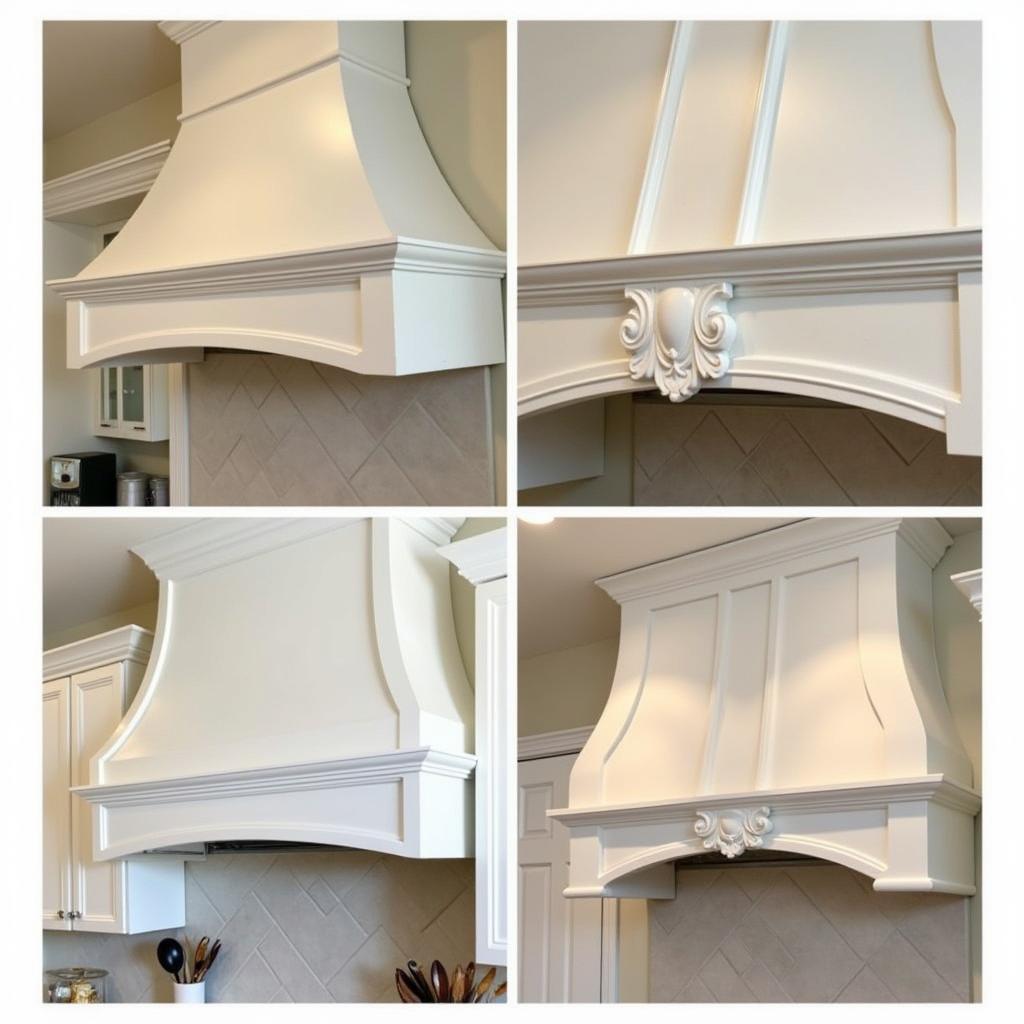 Variety of Stucco Kitchen Hood Styles