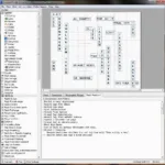 Crossword puzzle being constructed in professional software