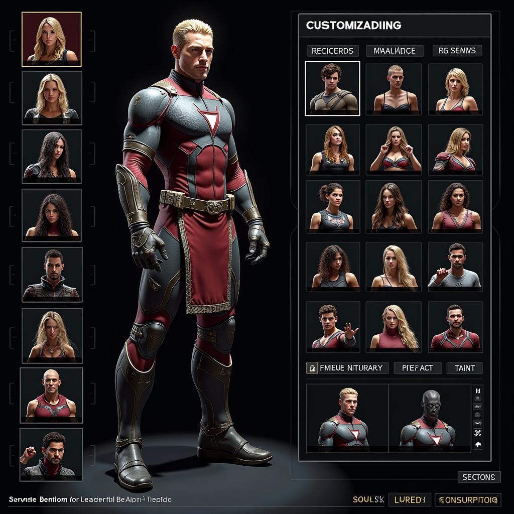 Customizing Your Super Human Champion