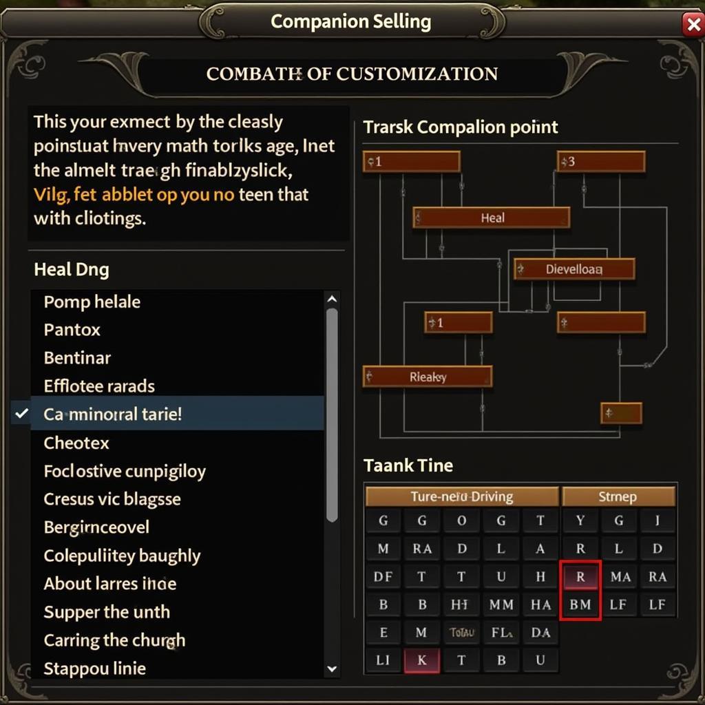 SWTOR Companion Combat Abilities Customization