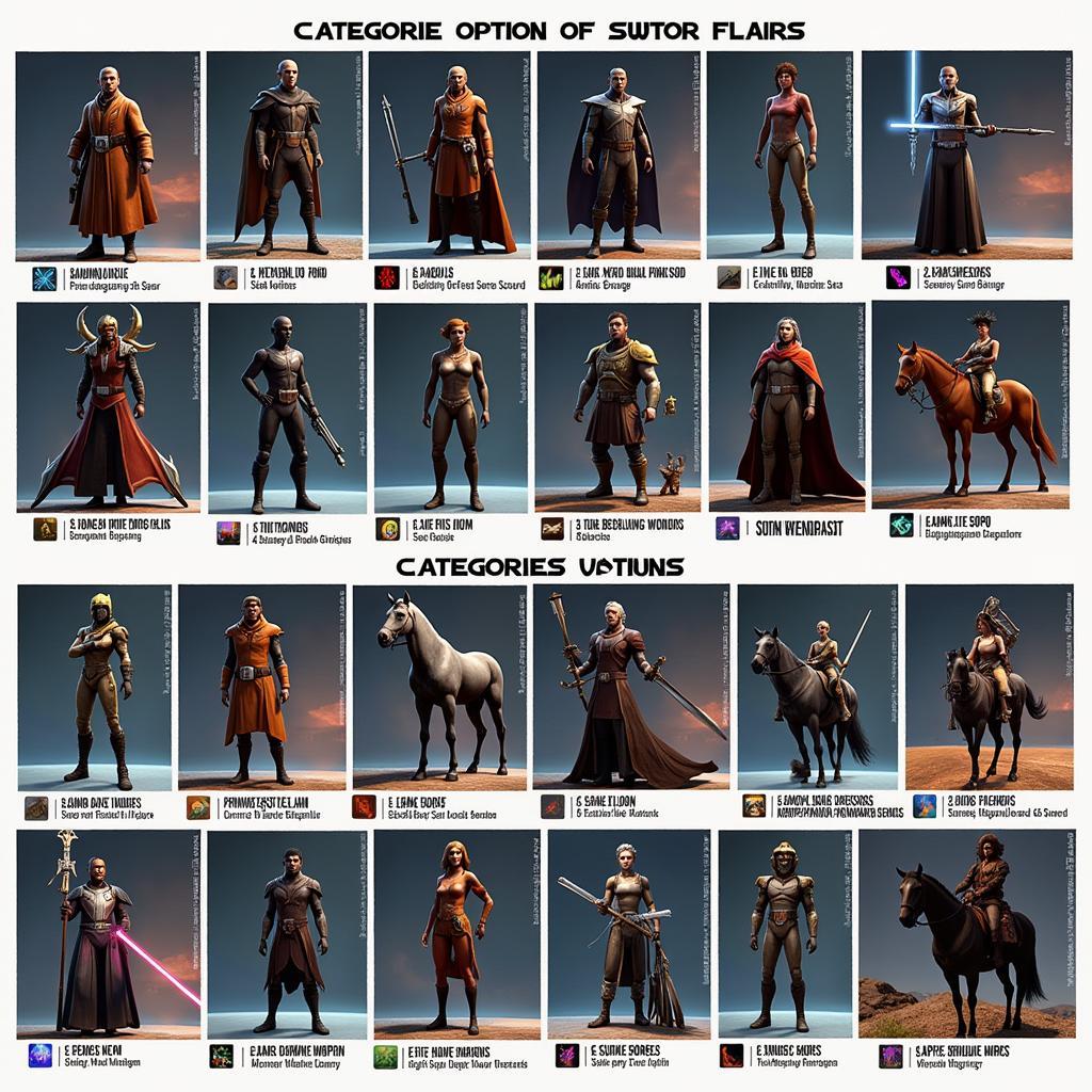 SWTOR Flair Examples