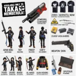 Taka Membership Exclusive Items