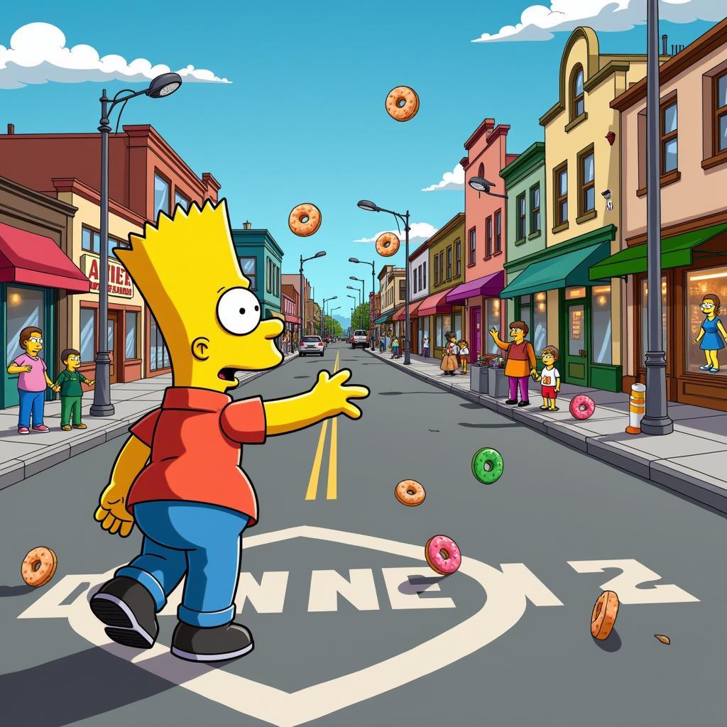 Tapping Springfield for Donuts