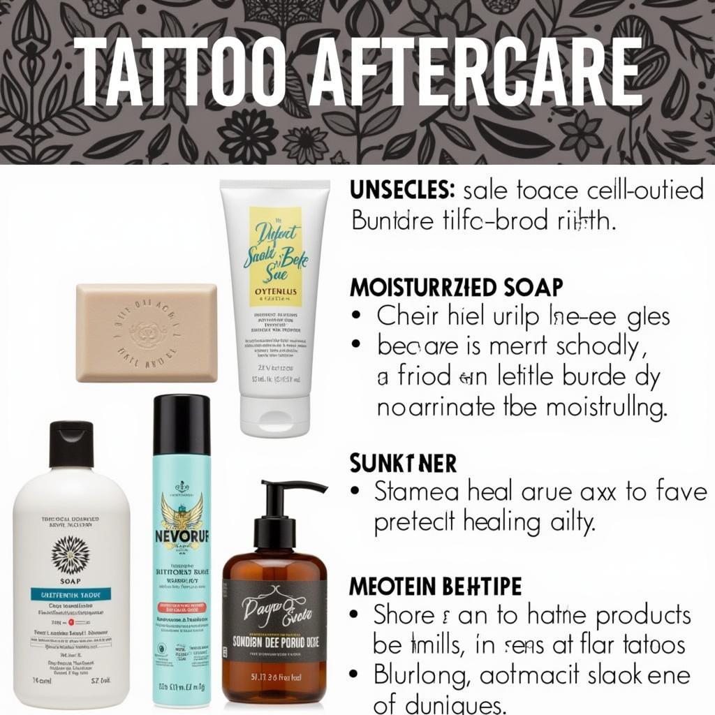 Essential Tattoo Aftercare Products