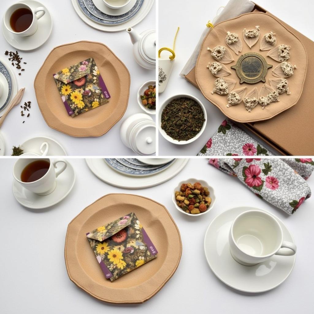 Tea Bag Plate Gift Set