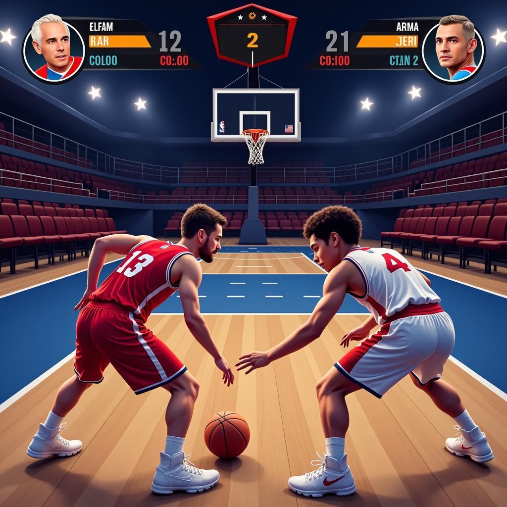 Texas Dynasty Basketball Online Match