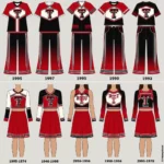 Texas Tech Cheerleading Through the Years