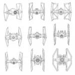 TIE Interceptor Design Evolution