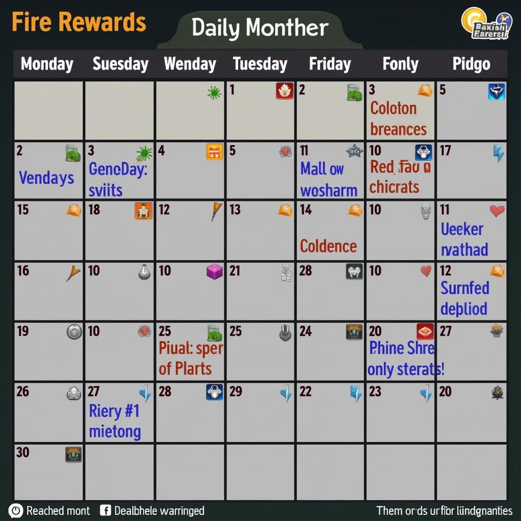 VNG Game Timerewards Login Calendar