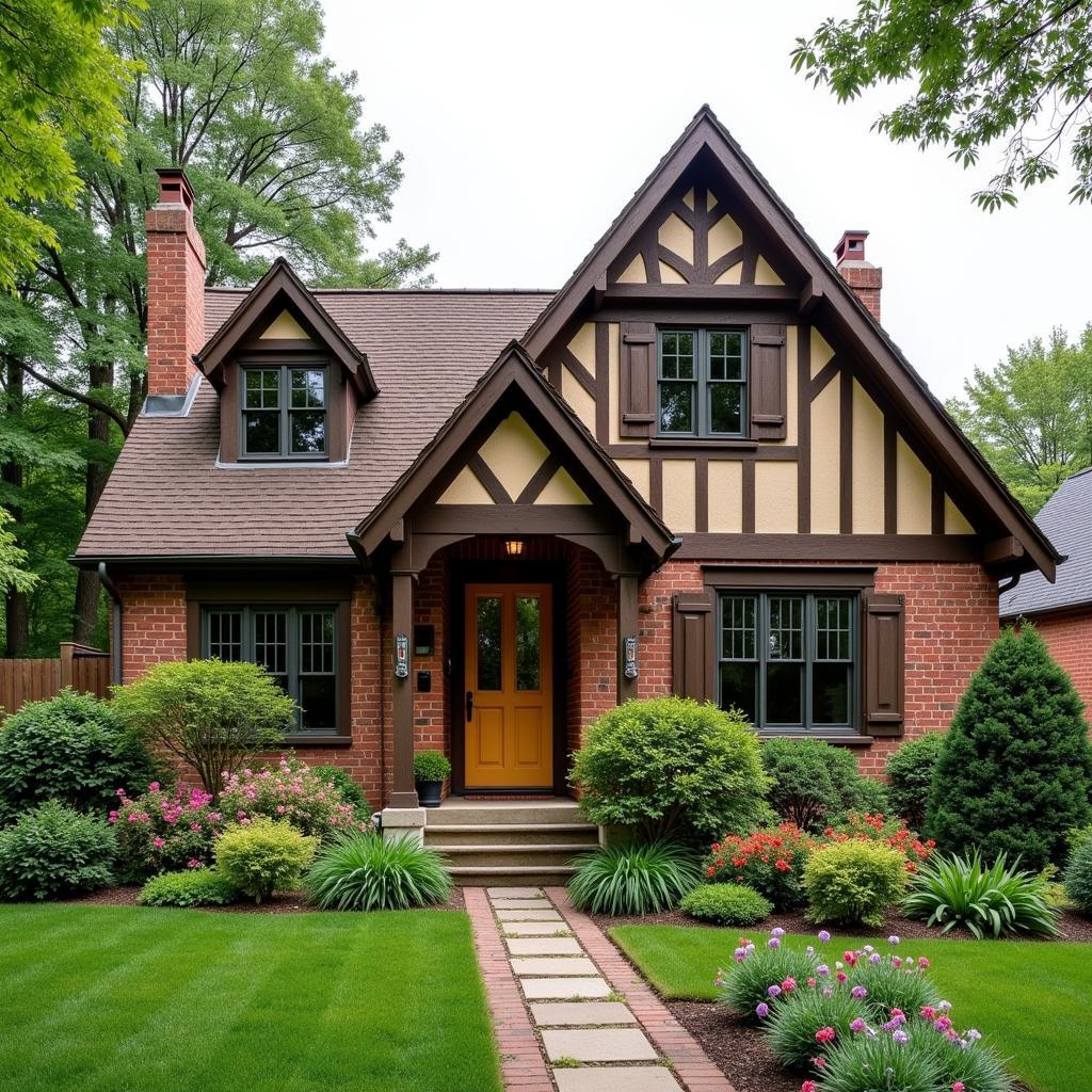 Tiny Tudor Cottage Exterior