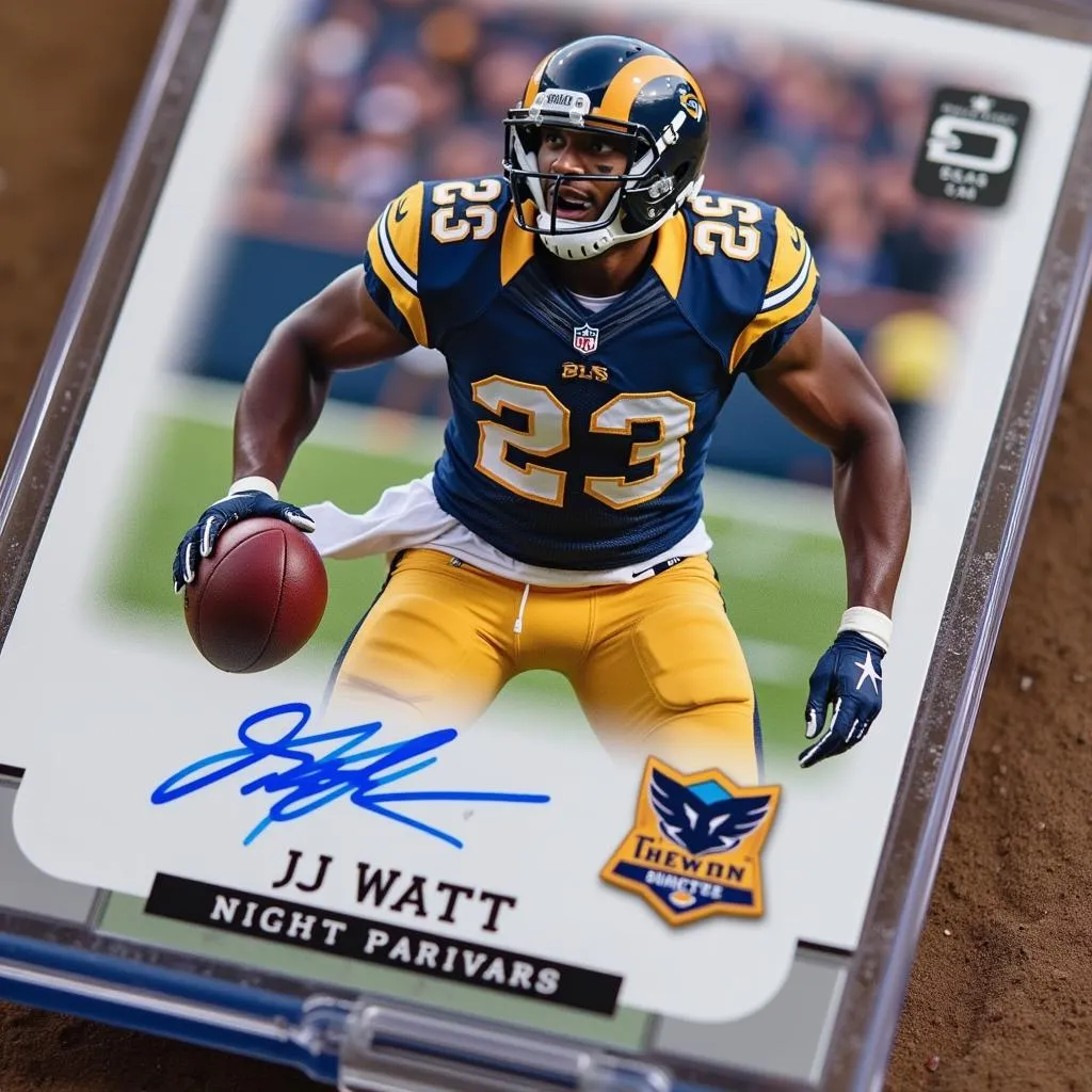 TJ Watt rookie card