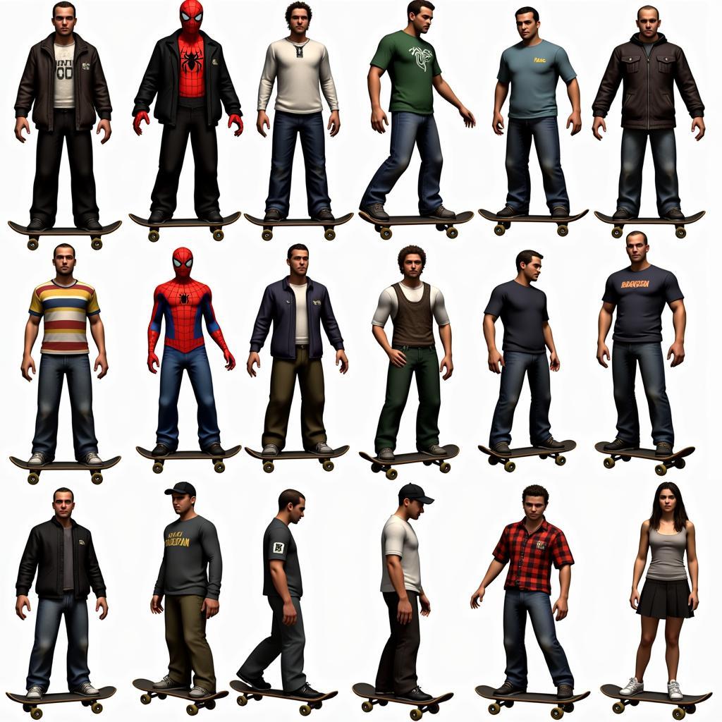 Tony Hawk 2 PlayStation Hidden Characters