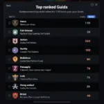 Top Guild Leaderboard