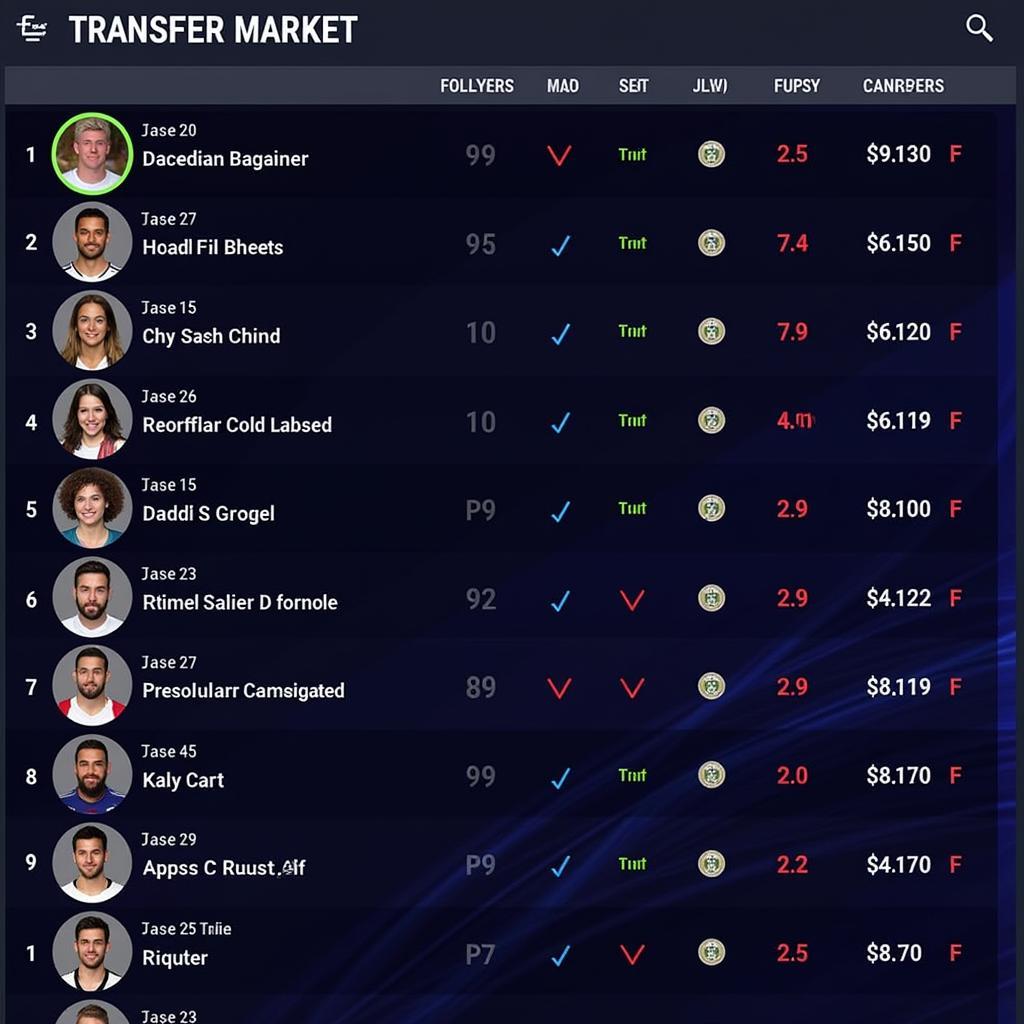 Trading FUT Coins on the Transfer Market