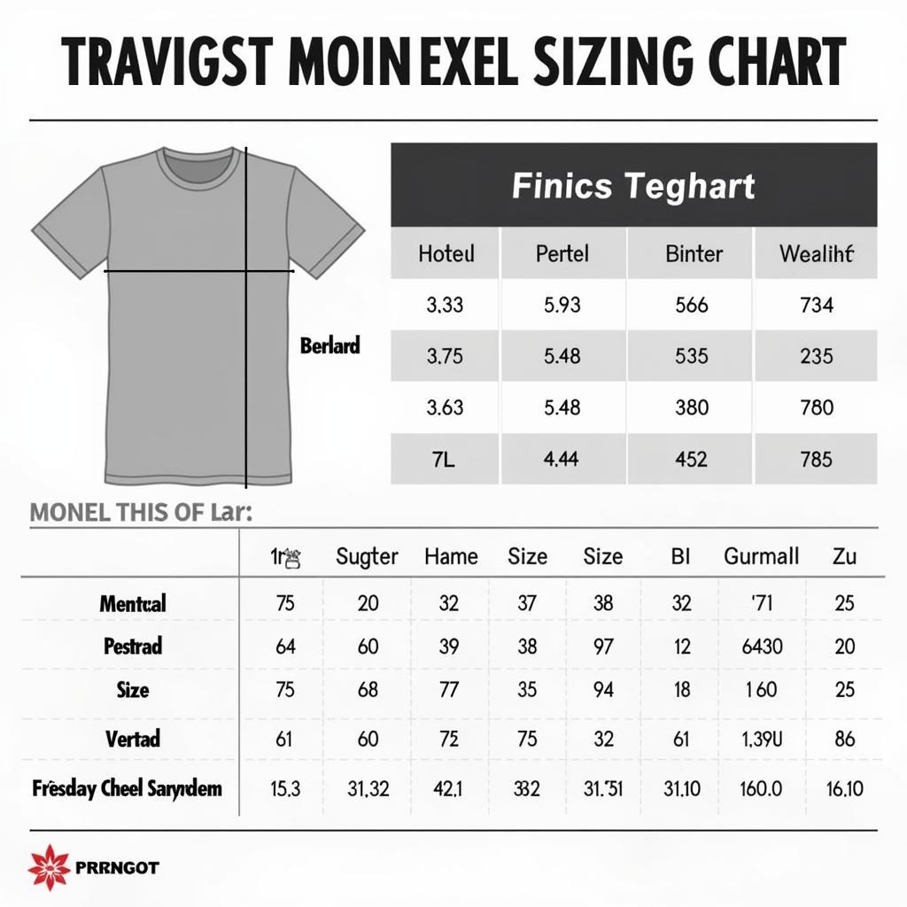 Travis Hunter Shirt Size Guide