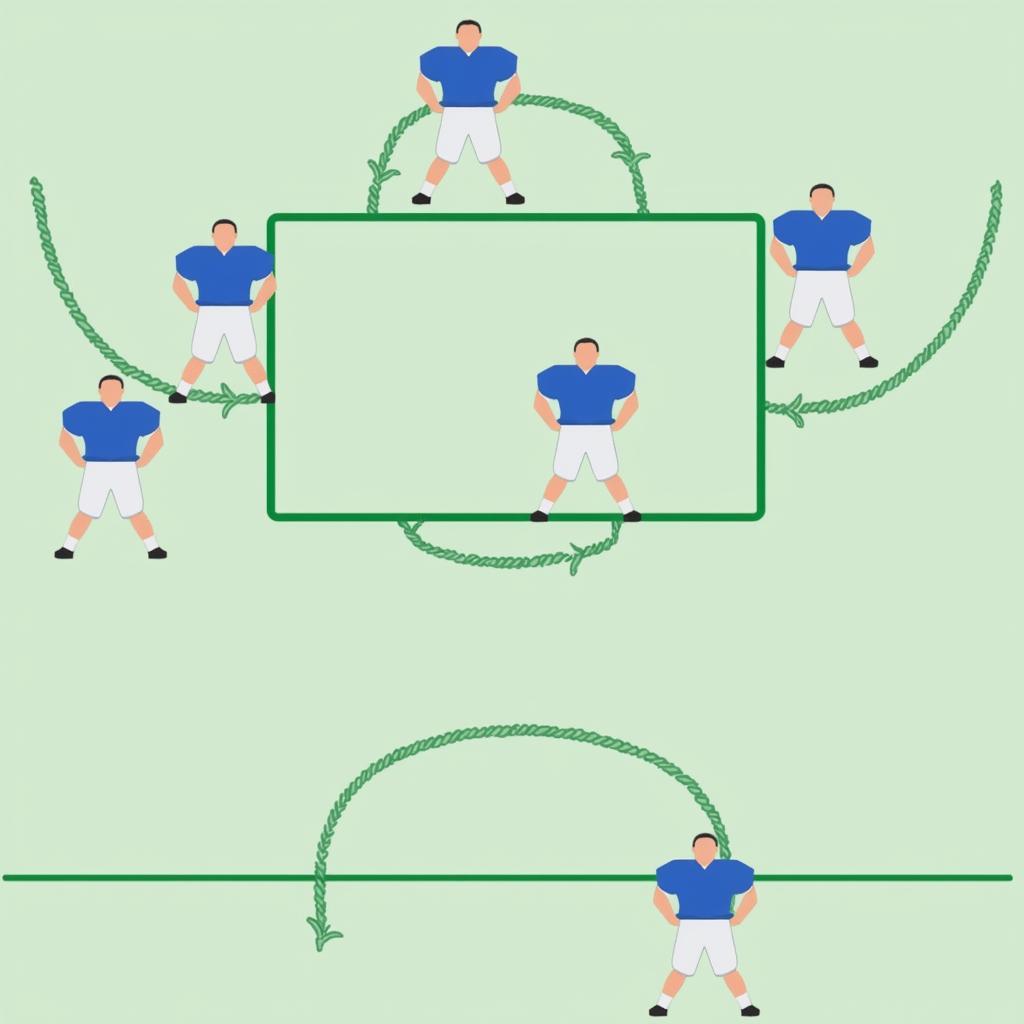 Trey Formation Football Diagram