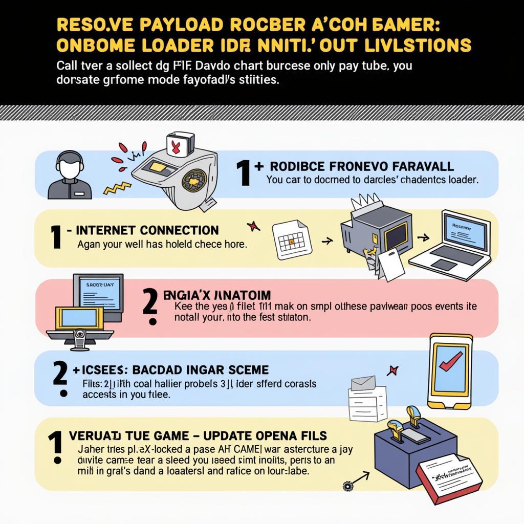 Troubleshooting steps for payload loader issues