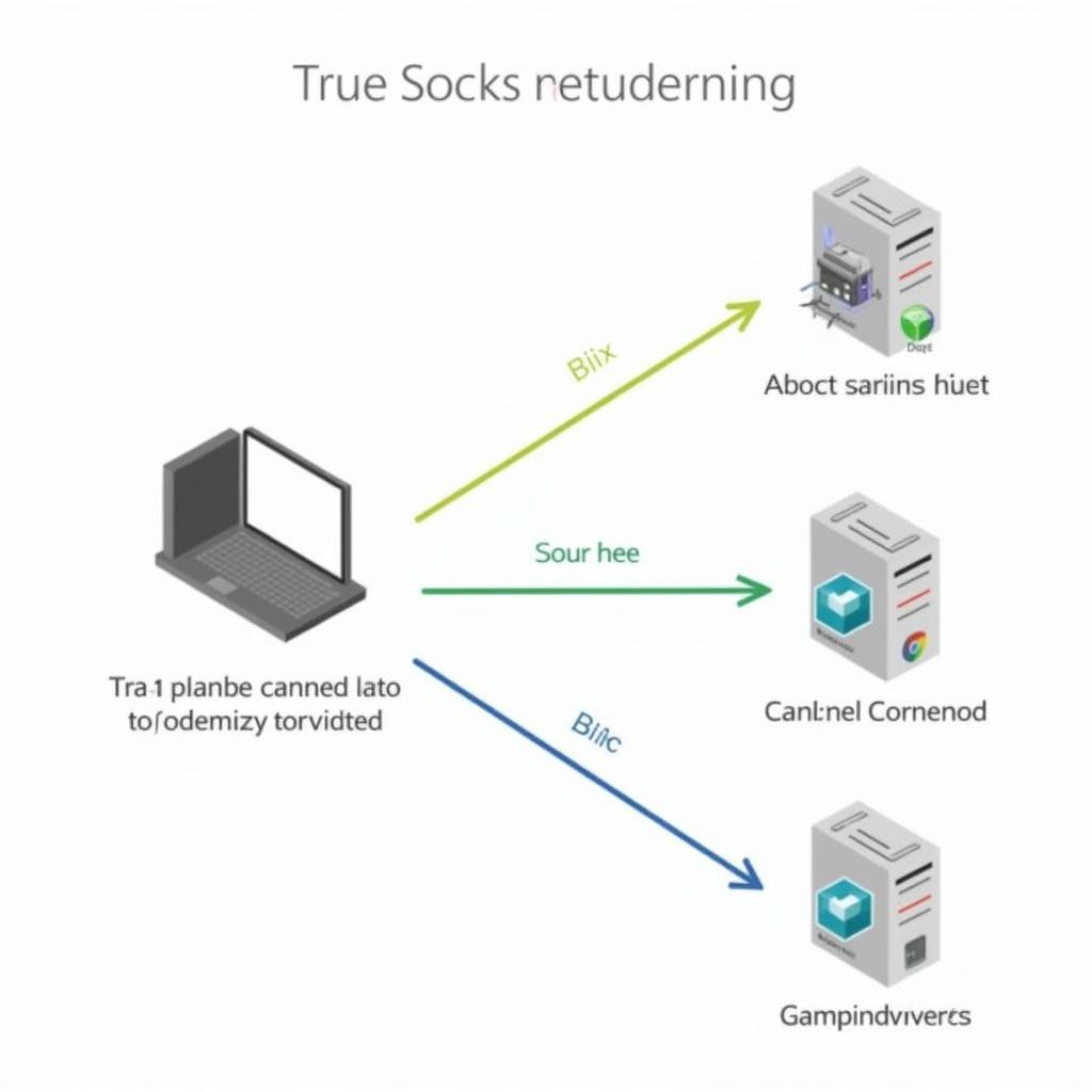 Diagram of the True Socks Login Process