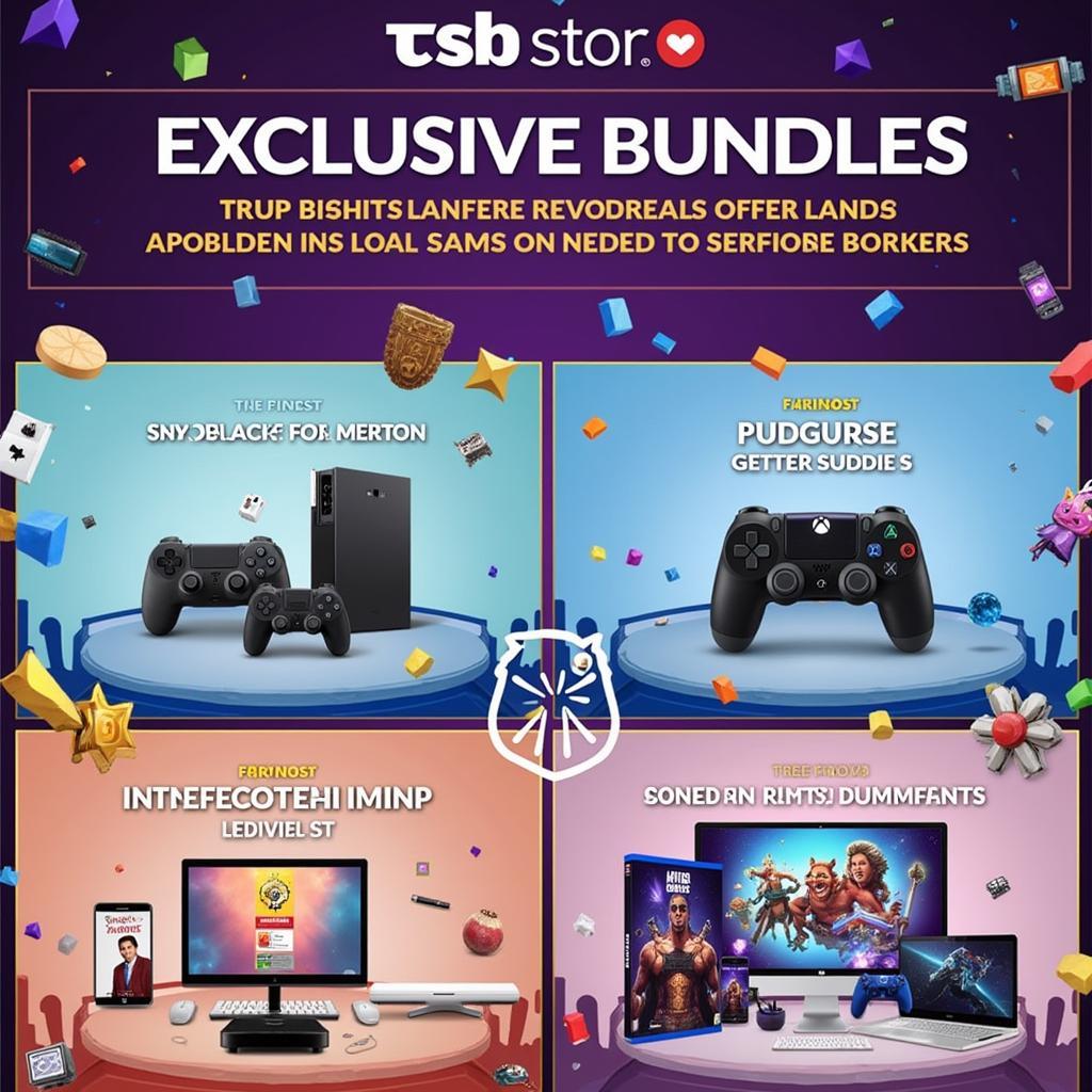 Exclusive bundles in the TSB Store