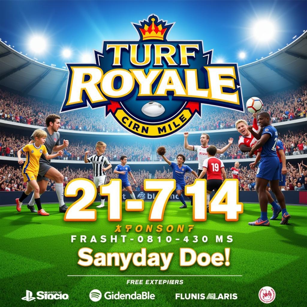 Turf Royale Event Poster