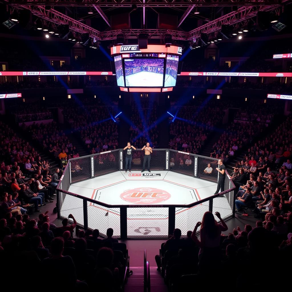 UFC Octagon colors