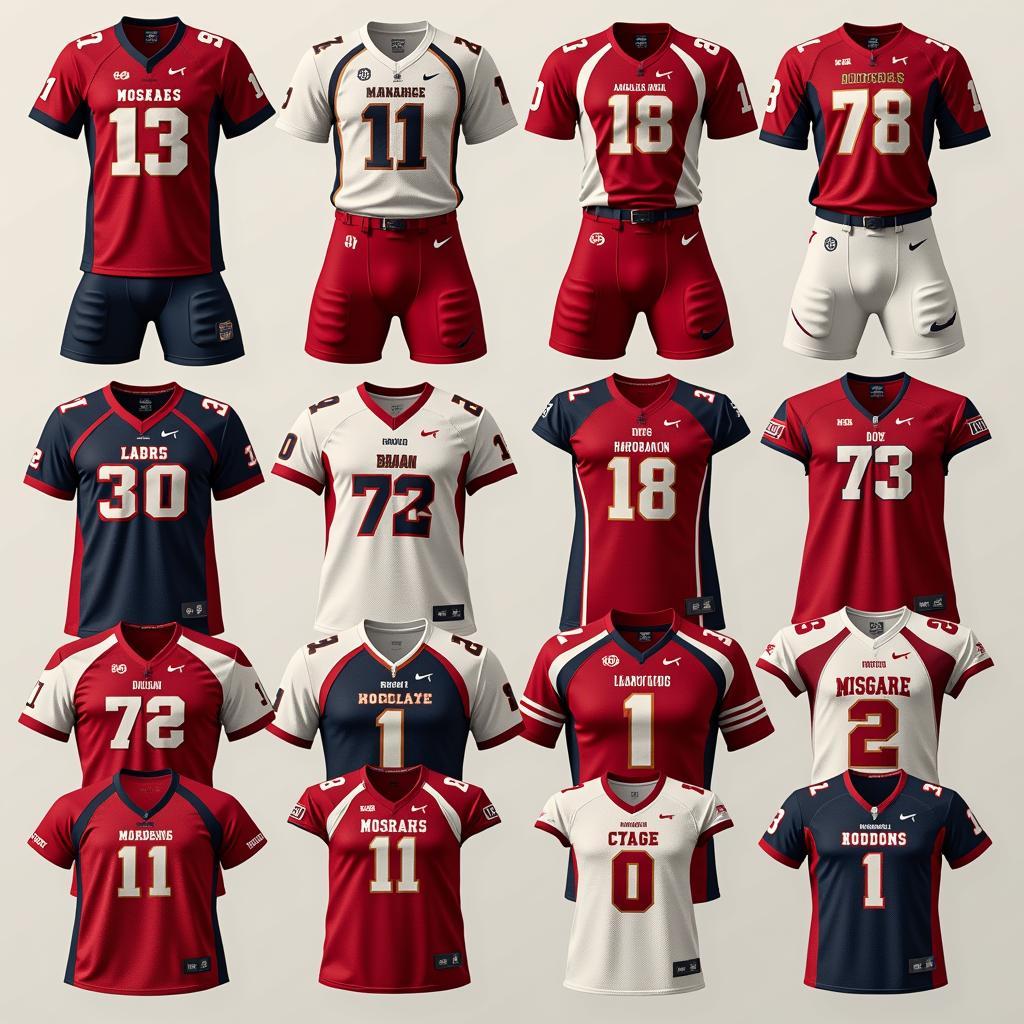 Ul Monroe Football Jersey Styles