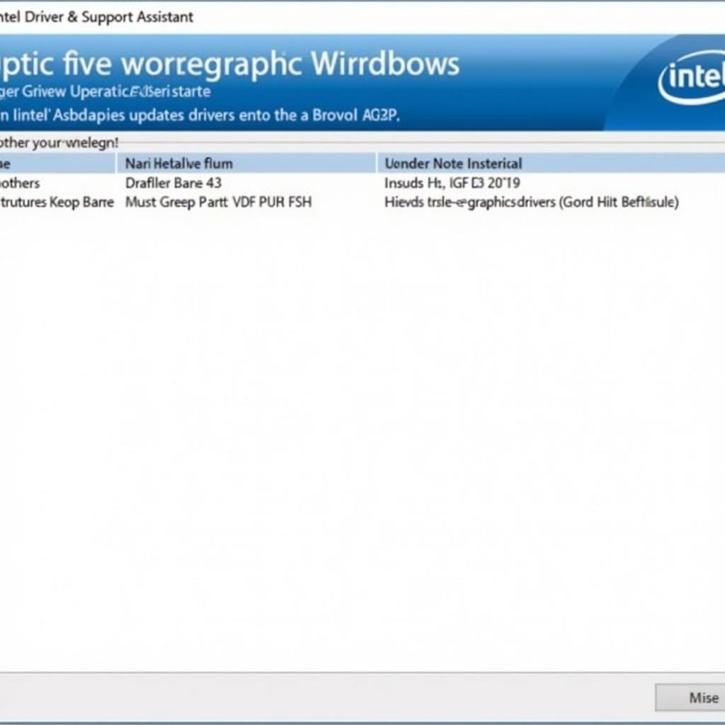 Updating Intel Graphics Drivers