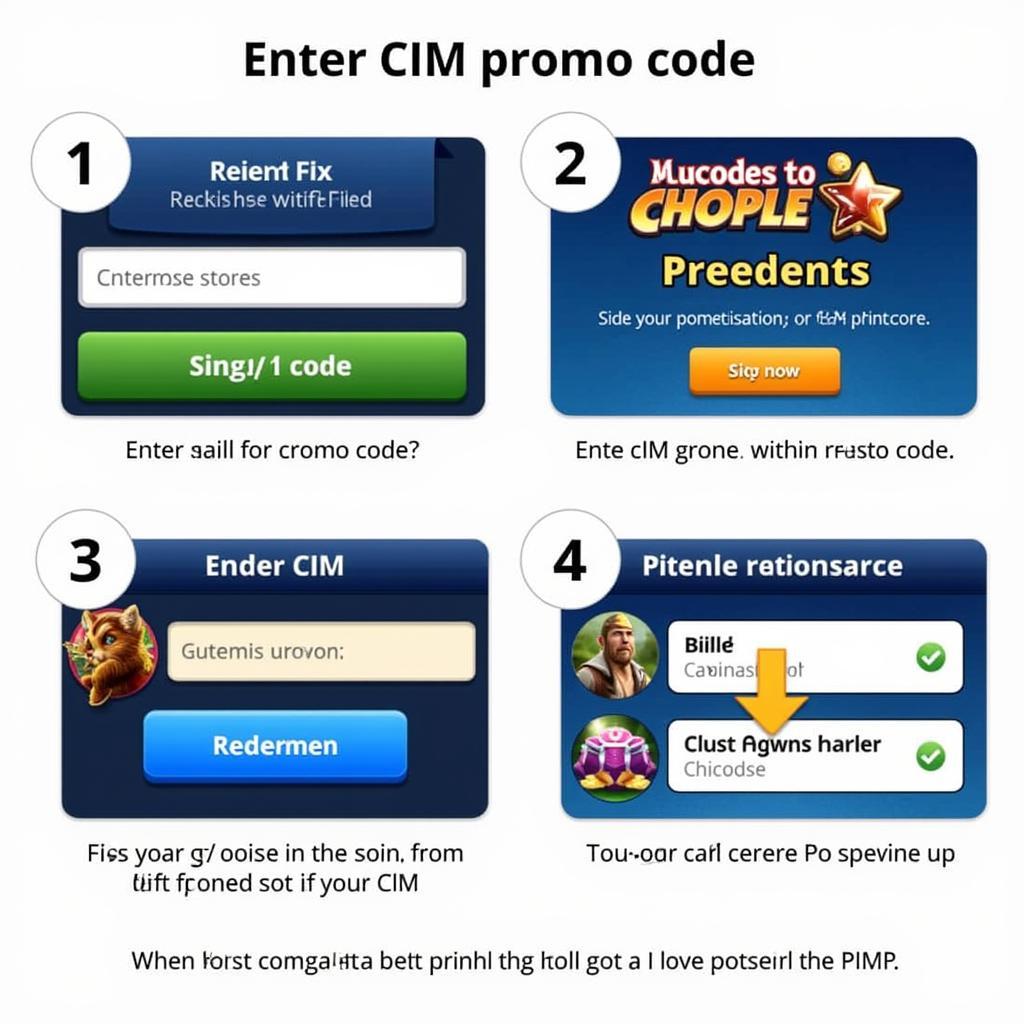 Redeeming a CIM Promo Code In-Game